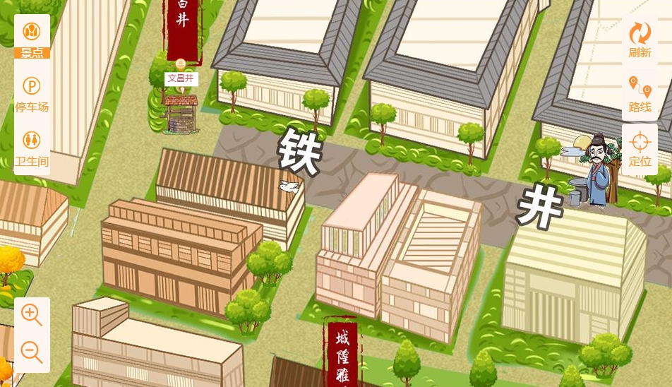 铜山智慧景区：手绘地图与语音导览的完美融合