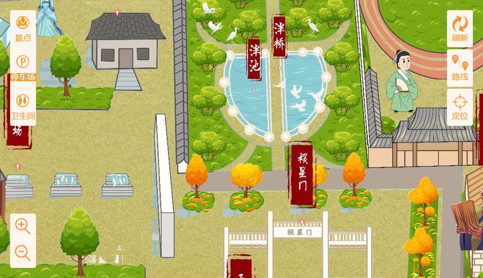 铜山手绘地图景区语音讲解导览系统：智慧景区建设的基石