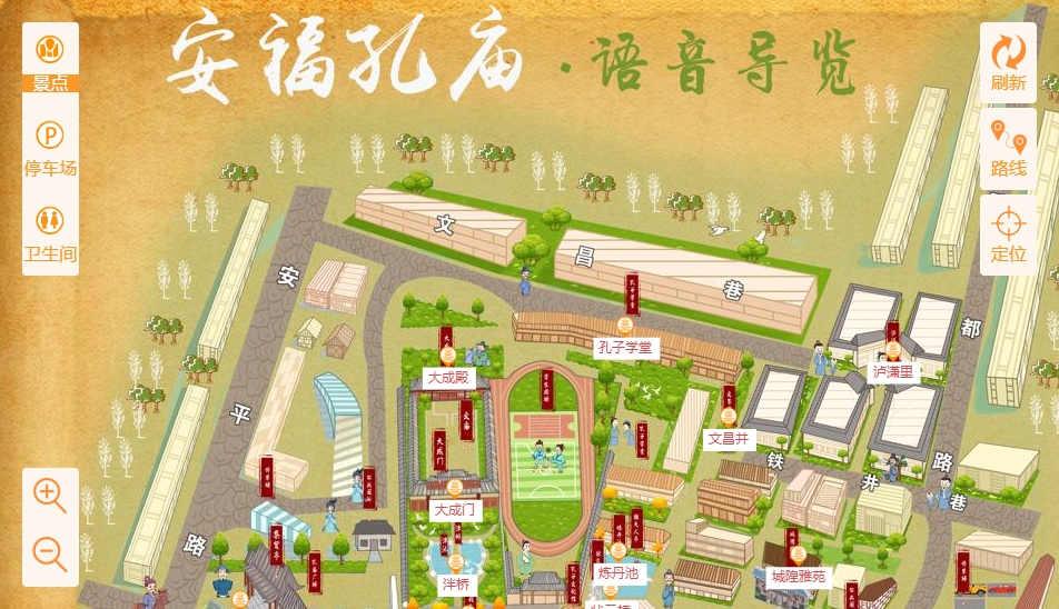 铜山手绘地图：智慧景区智能化服务的延伸